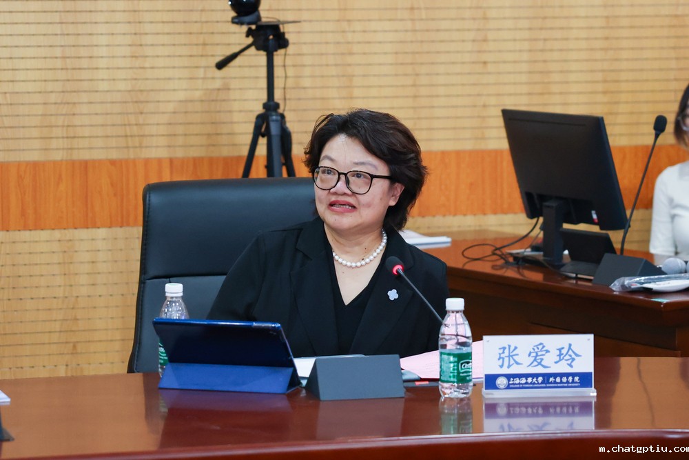 20250530003214748100.jpg 全国翻译专业学位研究生教指委秘书长张爱玲发言